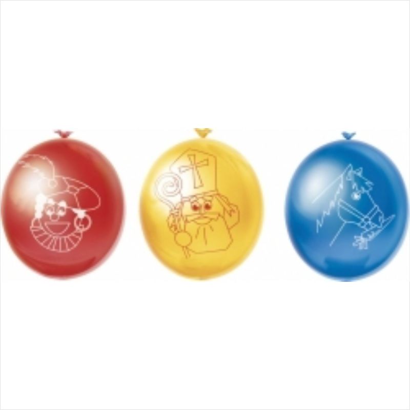 Ballonnen Sinterklaas (10 stuks) kopen