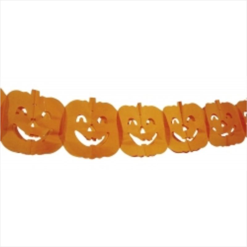 Halloween Slinger pompoen 4 meter kopen