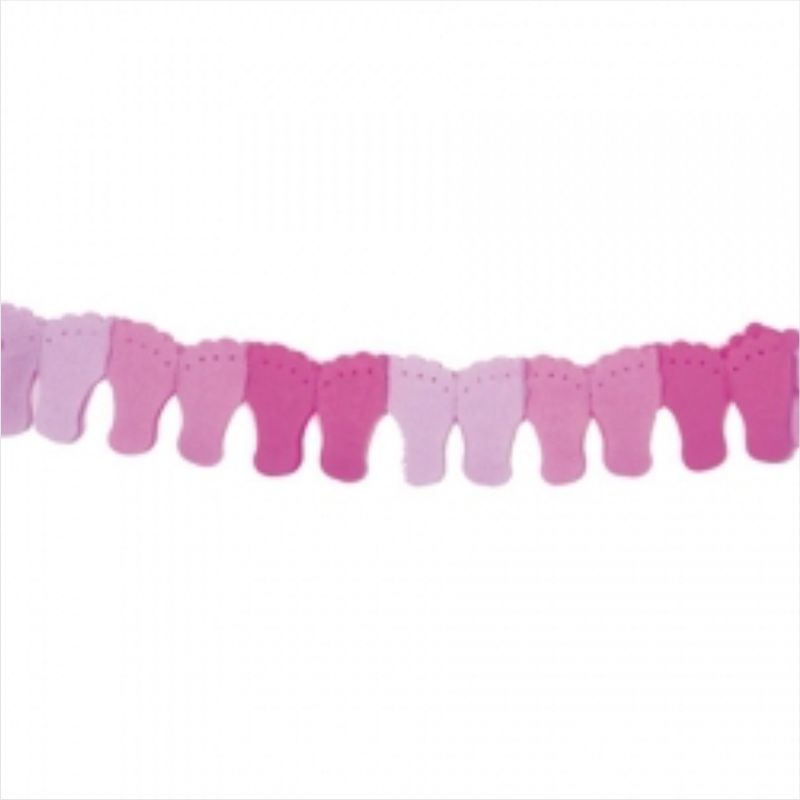 Slinger voetjes roze 6 meter kopen