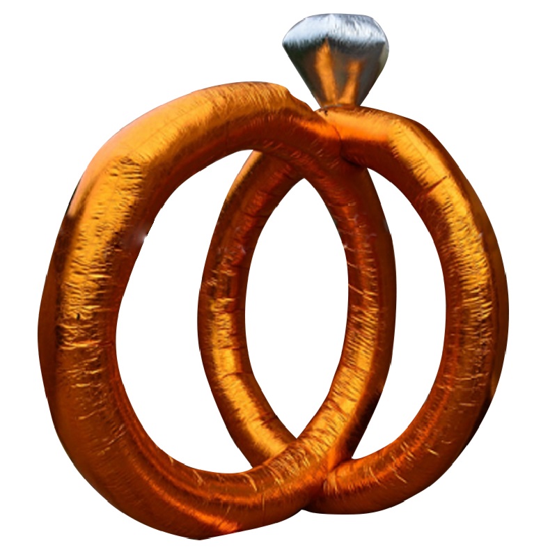 Opblaasbare Trouw Ringen Huren