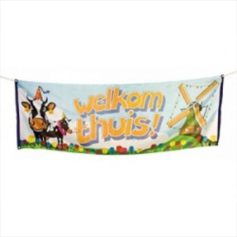 Welkom Thuis Banier 244x16cm kopen